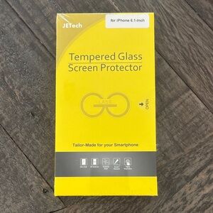 JETech Tempered Glass Screen Protector for iPhone 6.1 inchNWT SEALED BUNDLE2SAVE